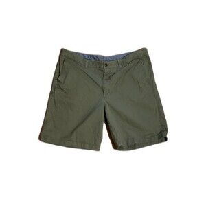 L.L.Bean Standard Fit Lakewashed Stretch Khaki shorts 44W Cotton